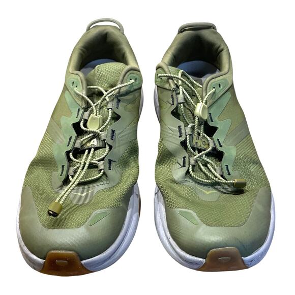 Hoka Men's Transport Avocado Harbor Mist Size 11D Excellent Used Condition - Picture 4 of 8